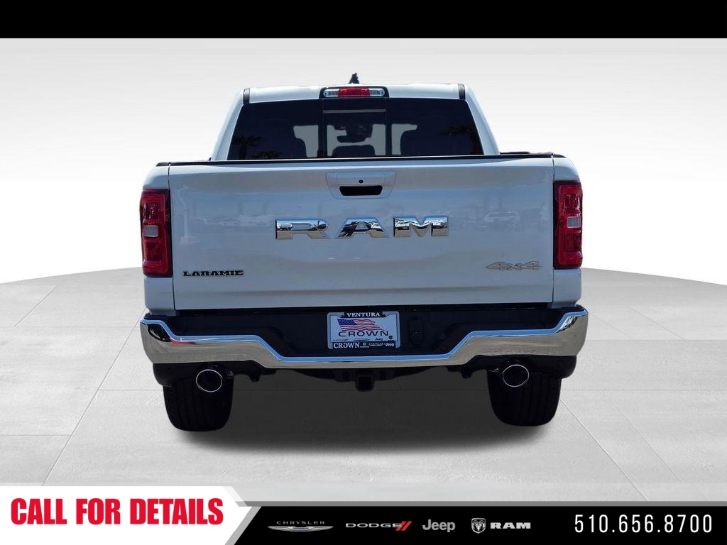 New 2026 Bright White Clear-Coat Exterior Paint RAM Laramie image 6