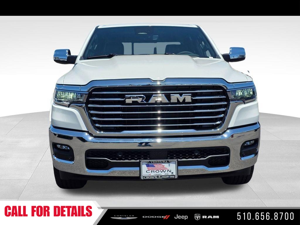 New 2026 Bright White Clear-Coat Exterior Paint RAM Laramie image 2