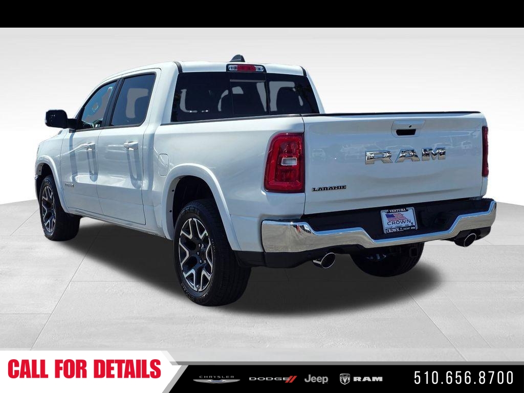 New 2026 Bright White Clear-Coat Exterior Paint RAM Laramie image 7