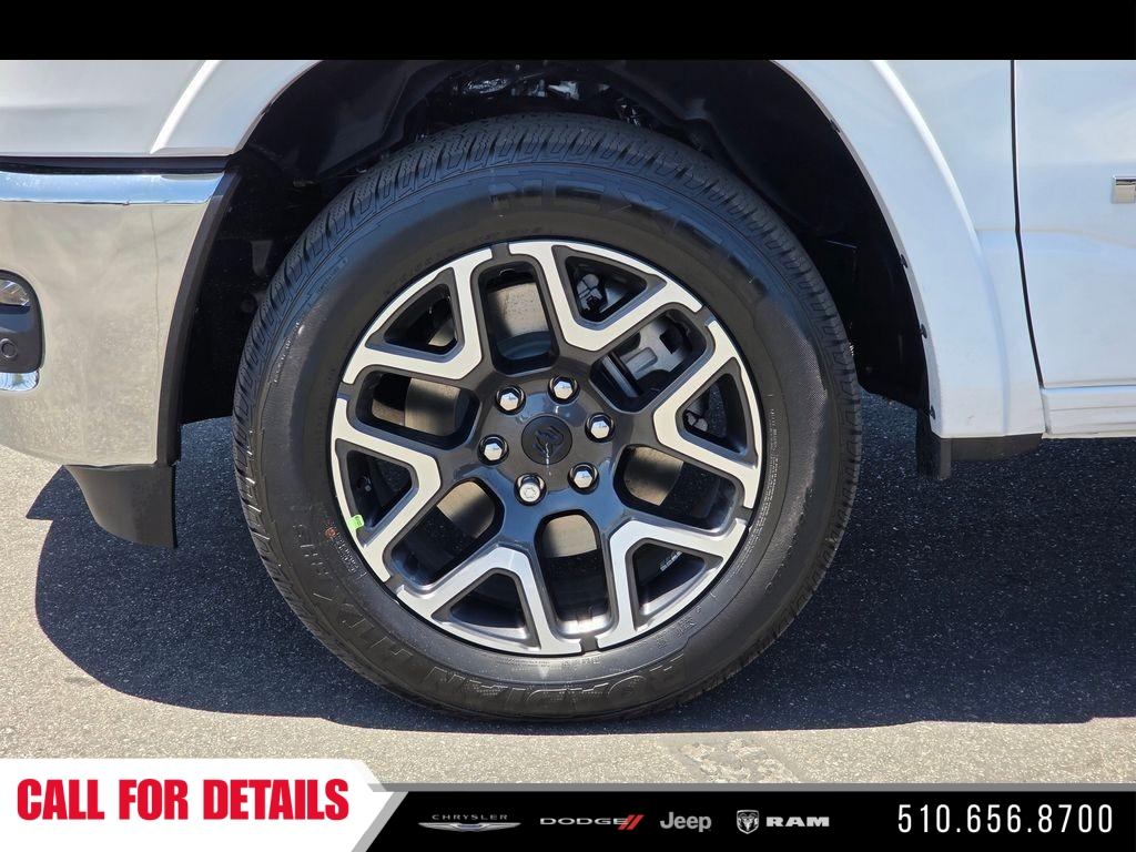 New 2026 Bright White Clear-Coat Exterior Paint RAM Laramie image 9