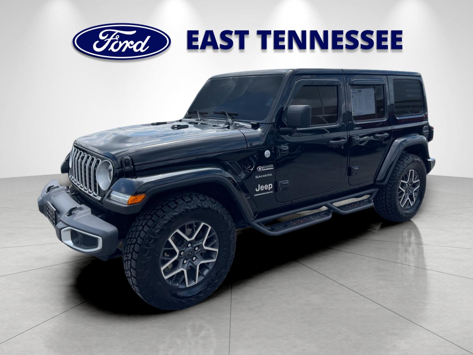 Used 2024 Black Jeep Sahara image 7