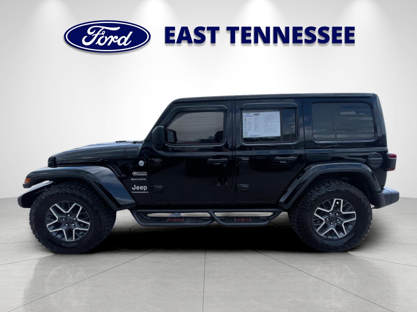 Used 2024 Black Jeep Sahara image 6