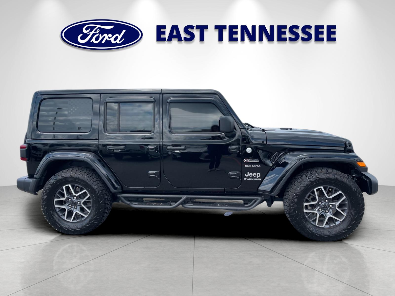 Used 2024 Black Jeep Sahara image 2