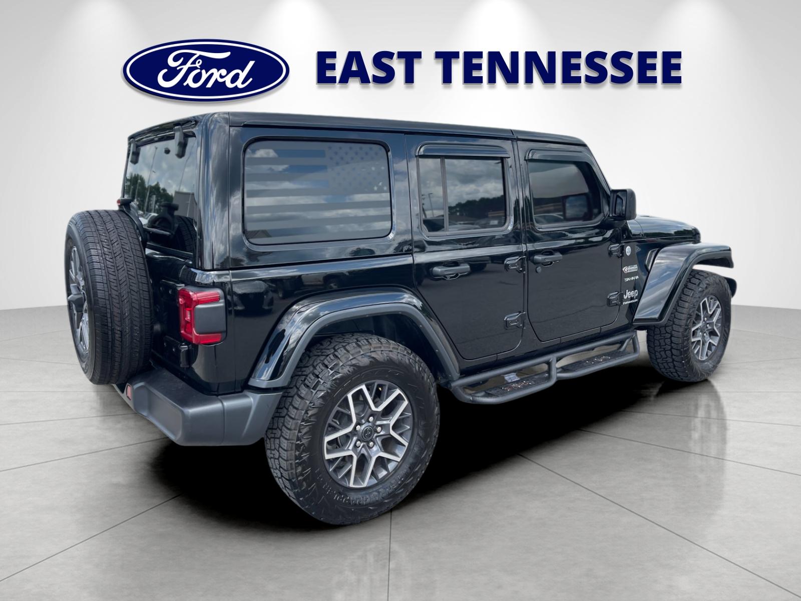 Used 2024 Black Jeep Sahara image 3