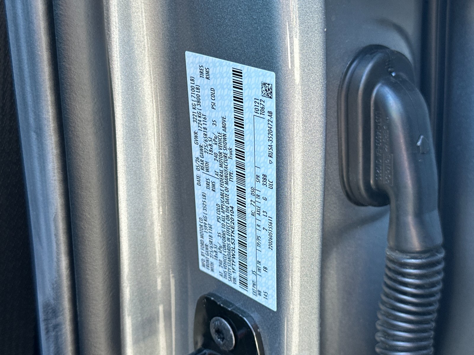 New 2026 Iconic Silver Metallic Ford XLT image 27