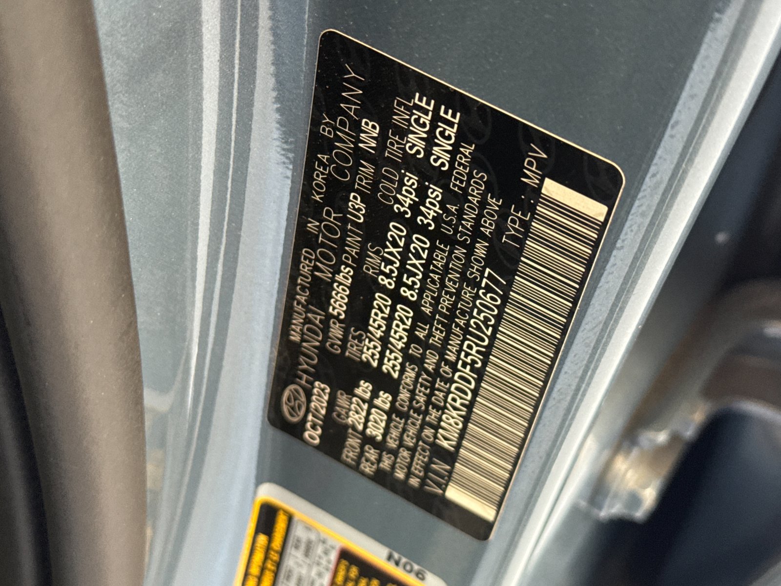 Certified Used 2024 Blue Hyundai Limited image 28