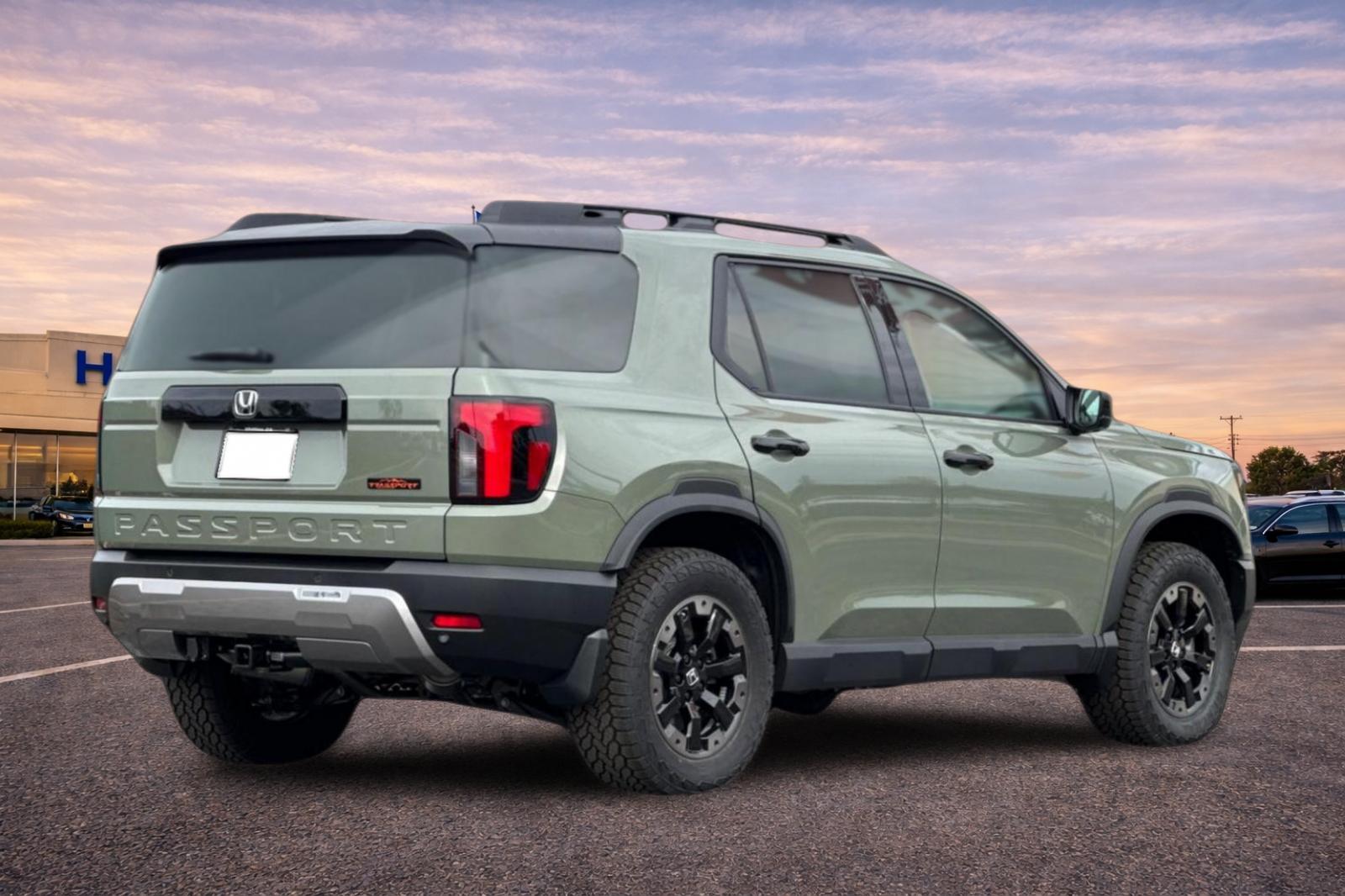 New 2026 Ash Green Metallic Honda TrailSport Elite image 4