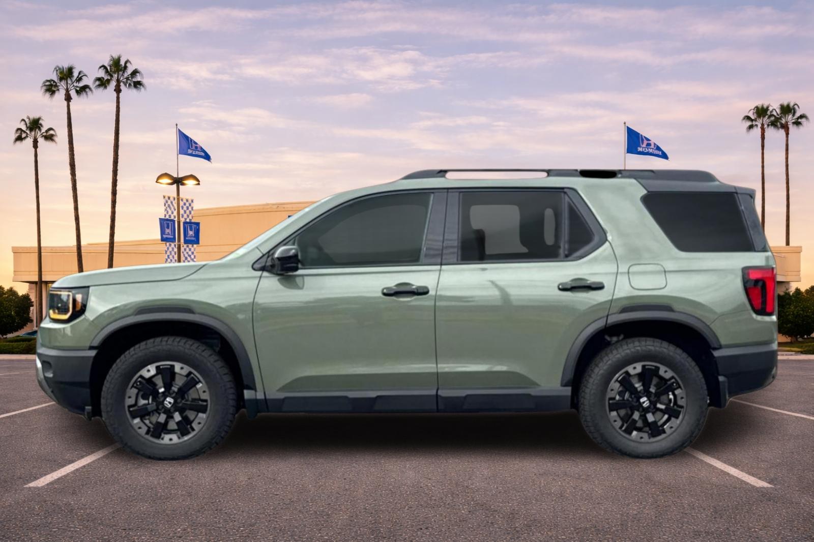 New 2026 Ash Green Metallic Honda TrailSport Elite image 7