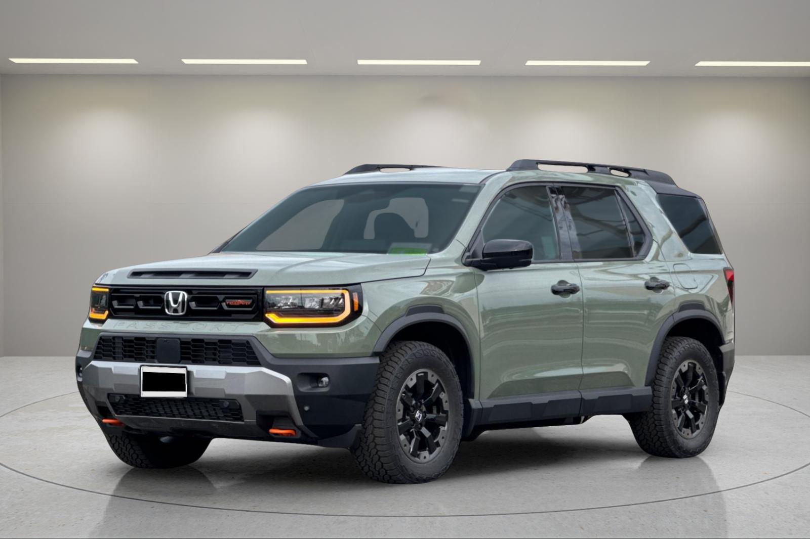 New 2026 Ash Green Metallic Honda TrailSport Elite image 8