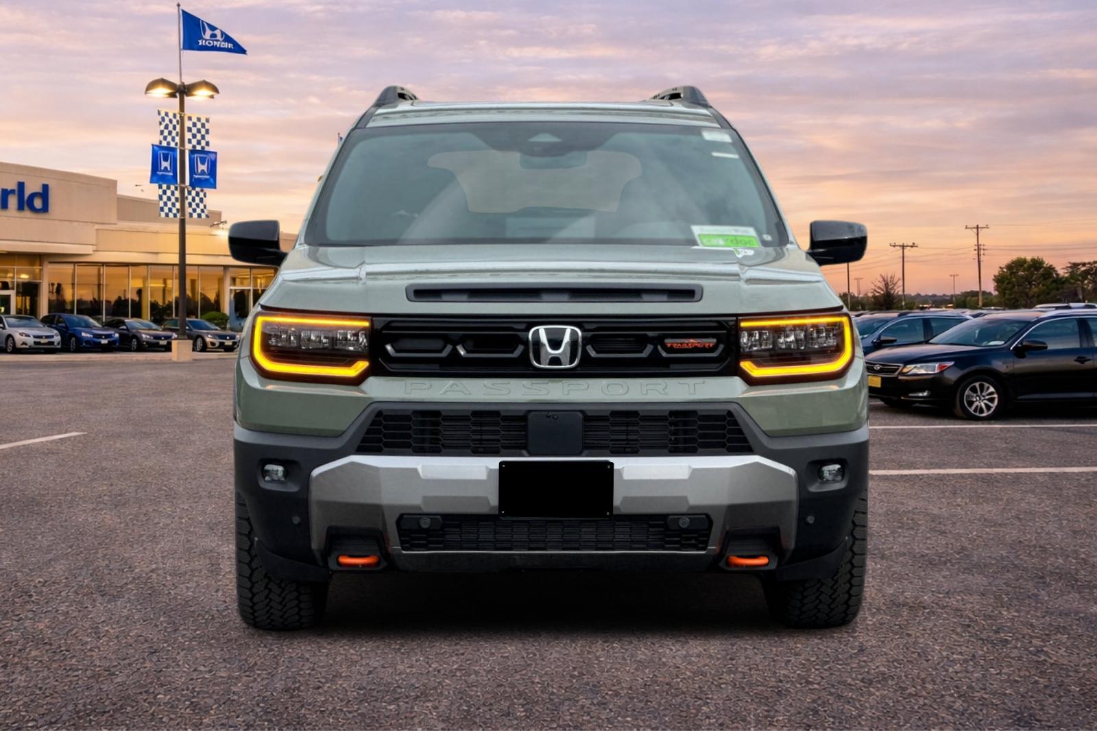 New 2026 Ash Green Metallic Honda TrailSport Elite image 9