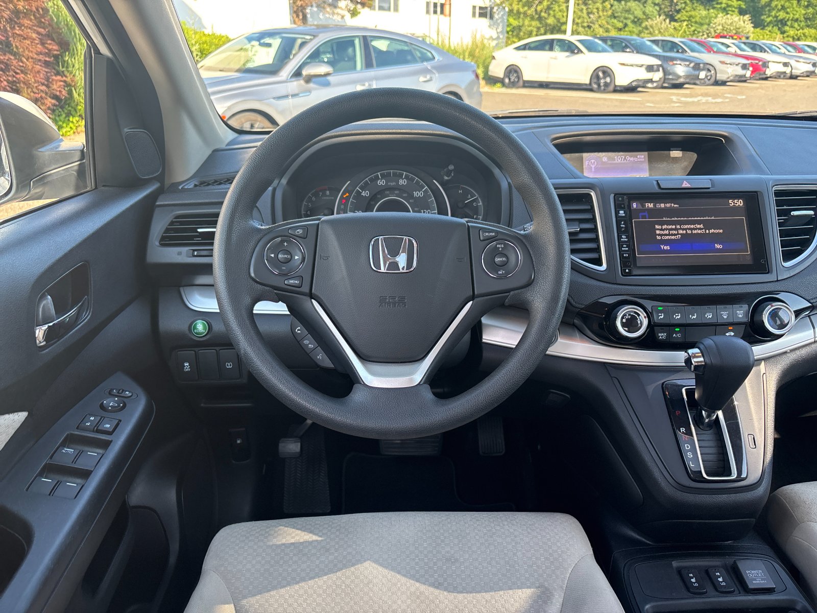 Used 2016 White Diamond Pearl Honda EX image 15