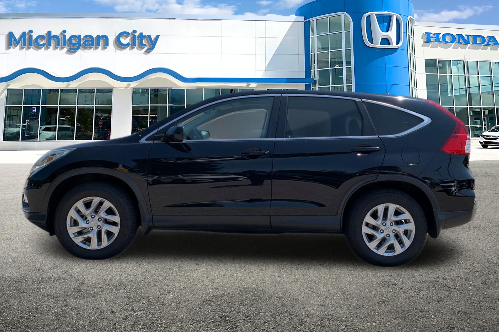 Certified Used 2016 Black Honda EX image 2