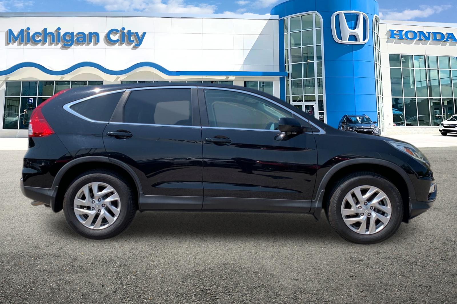 Certified Used 2016 Black Honda EX image 6