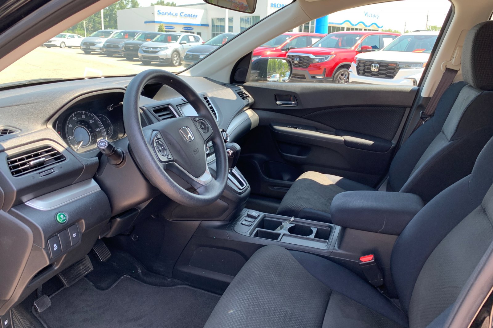 Certified Used 2016 Black Honda EX image 11