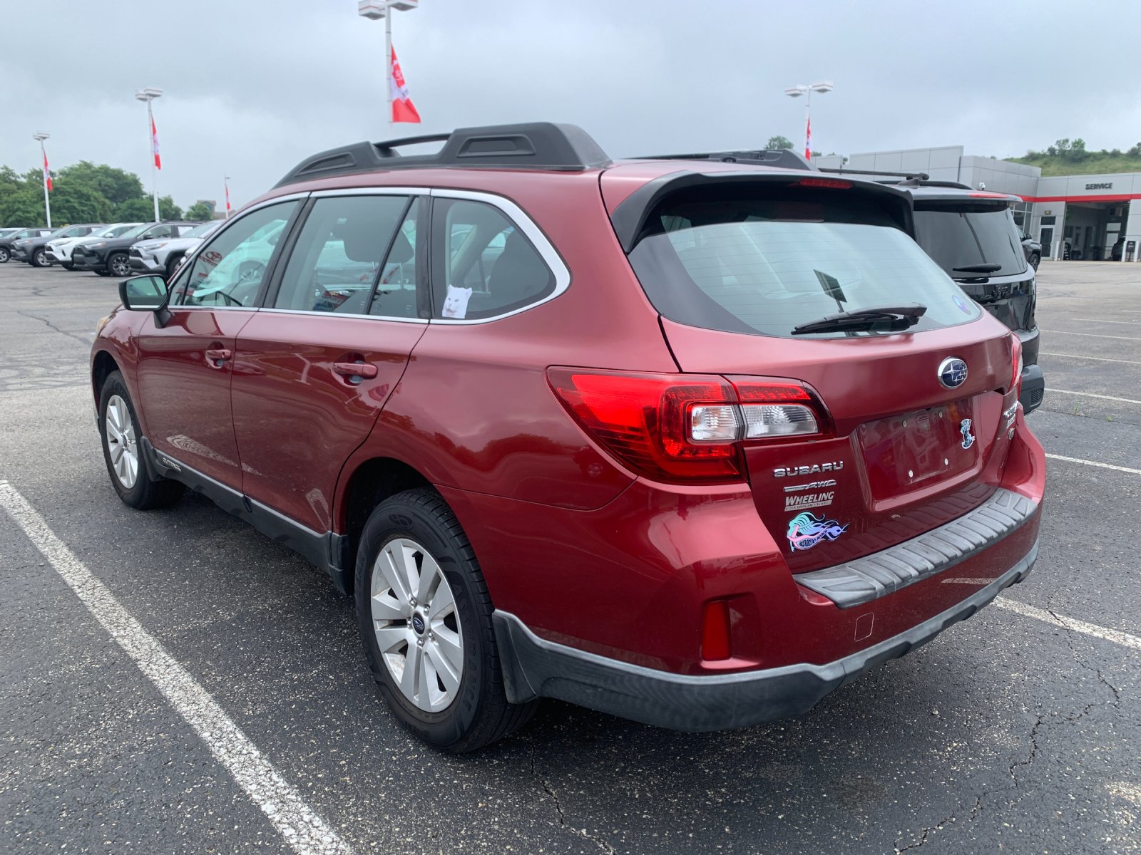 Used 2017 Red Subaru 2.5i image 4