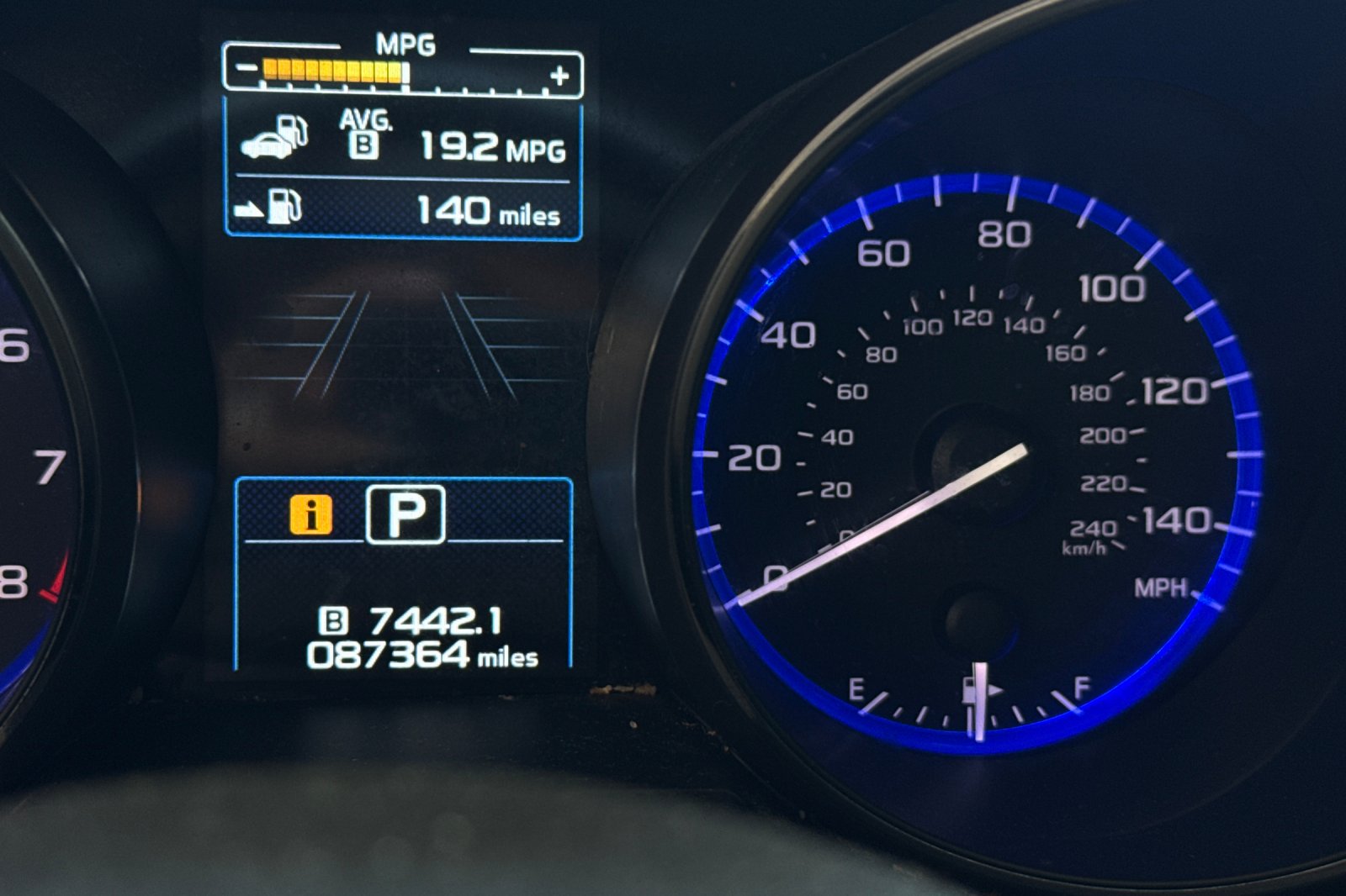 Used 2019 Crystal Black Silica Subaru 2.5i Premium image 11
