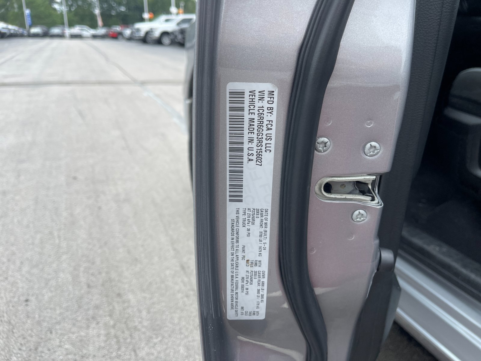 Used 2024 Silver Ram SLT image 30