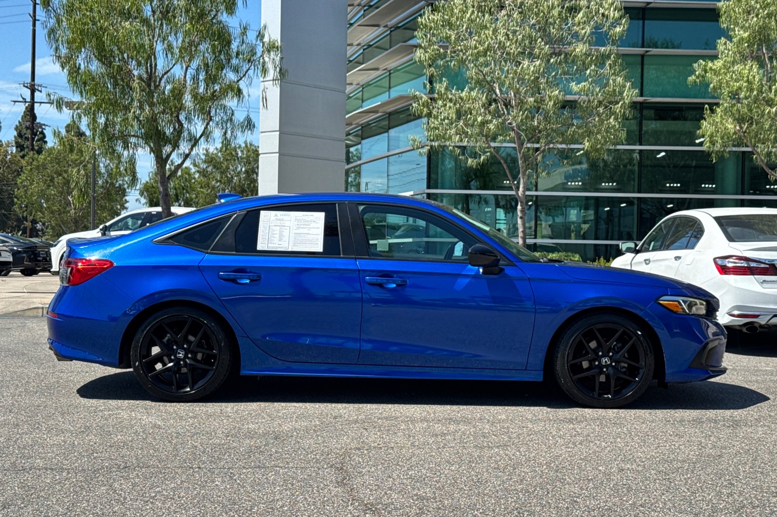 Certified Used 2022 Aegean Blue Metallic Honda SPORT image 3