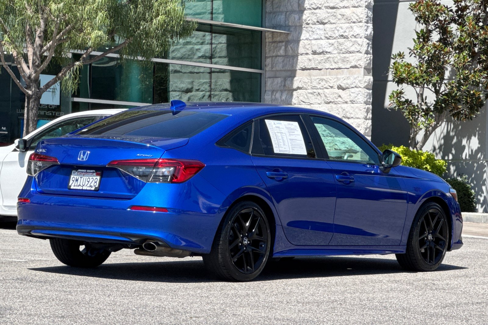 Certified Used 2022 Aegean Blue Metallic Honda SPORT image 4