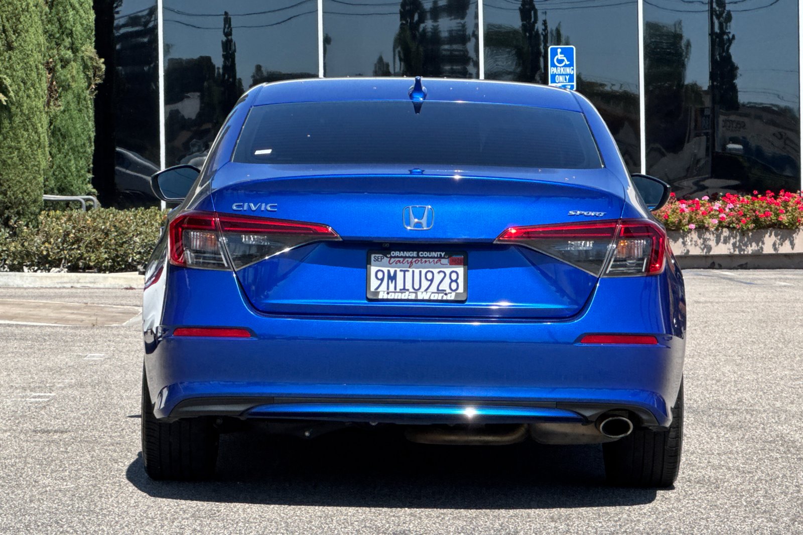 Certified Used 2022 Aegean Blue Metallic Honda SPORT image 5