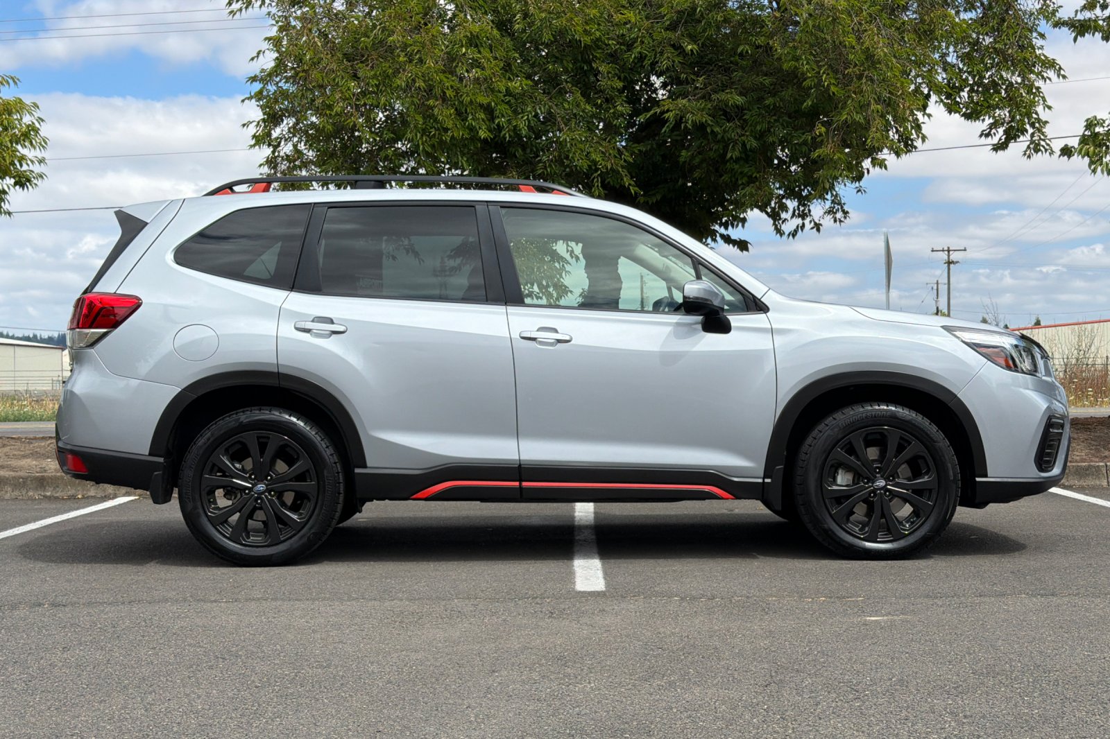 Used 2020 Ice Silver Metallic Subaru Sport image 3