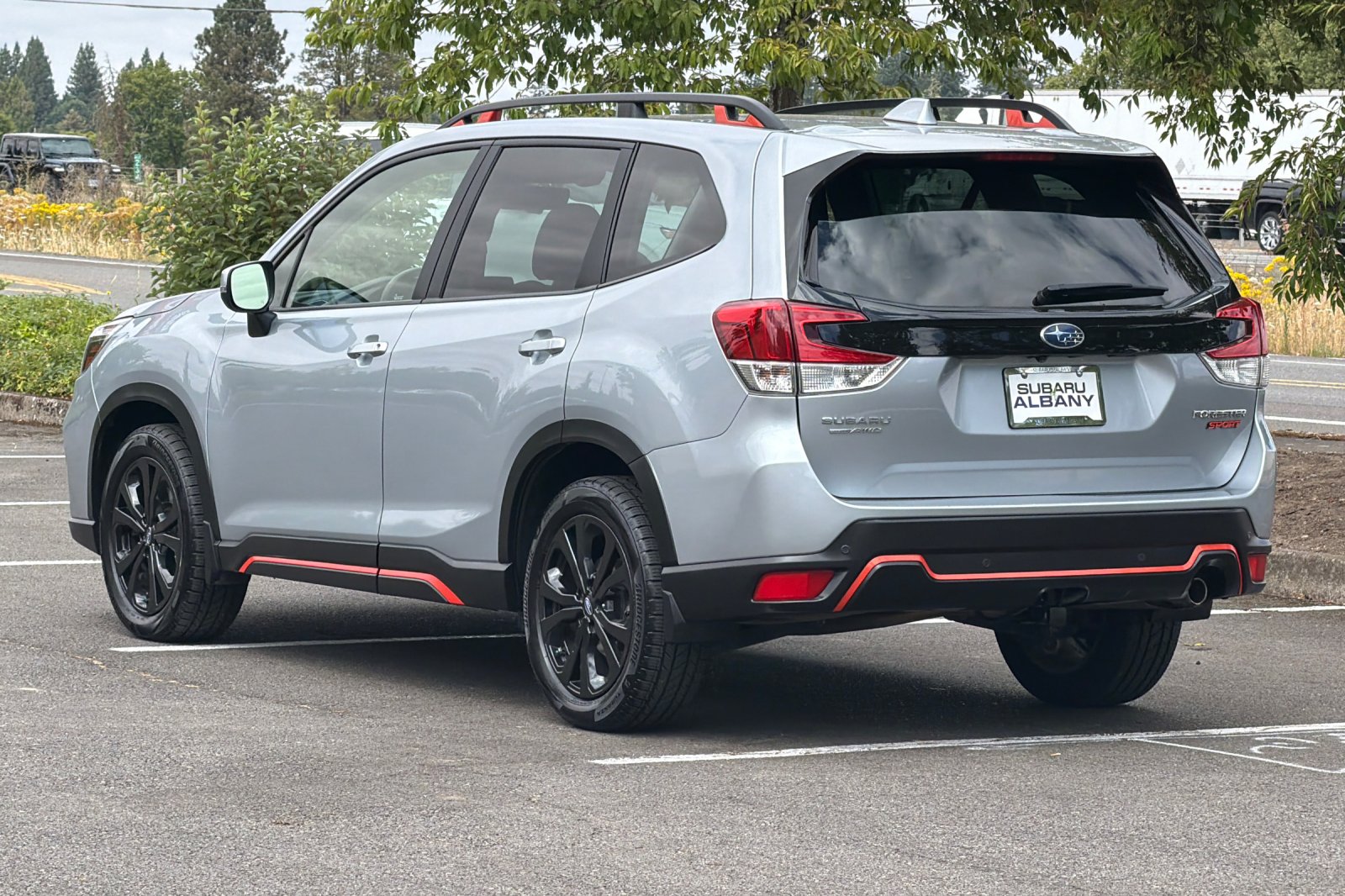 Used 2020 Ice Silver Metallic Subaru Sport image 6