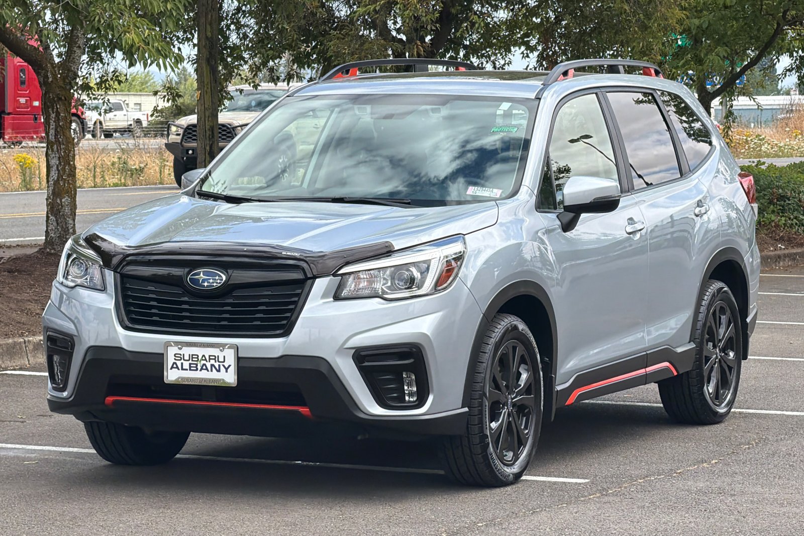 Used 2020 Ice Silver Metallic Subaru Sport image 8