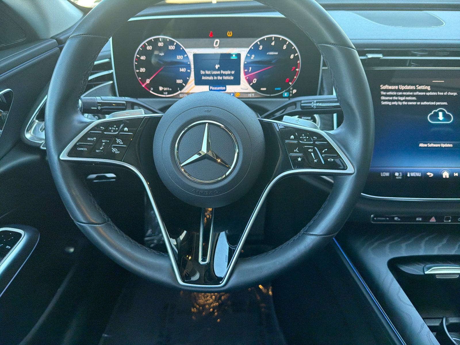 Certified Used 2025 Black Mercedes-Benz E 350 4D Sedan image 18