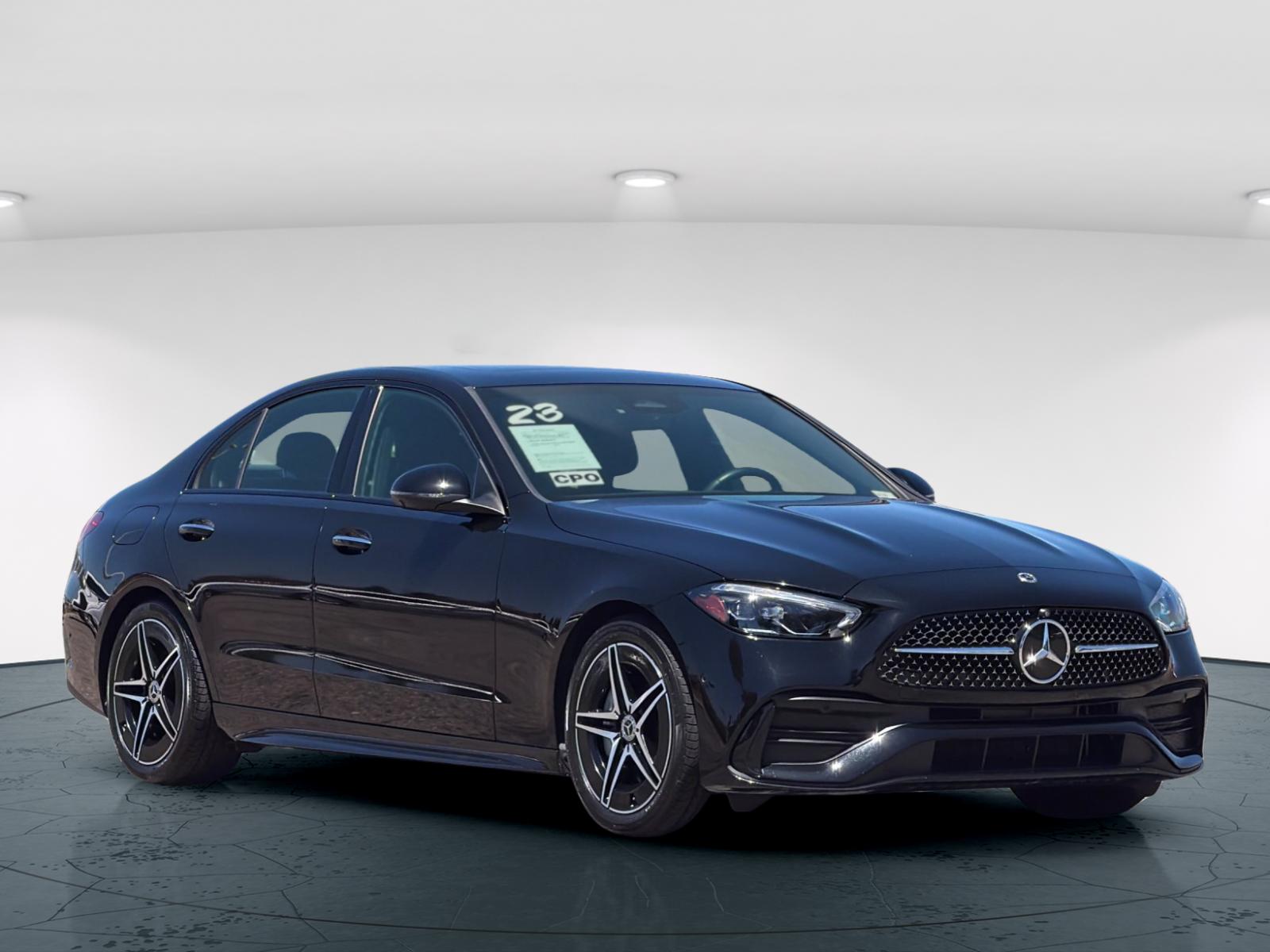 Certified Used 2023 Black Mercedes-Benz C 300 4D Sedan image 9
