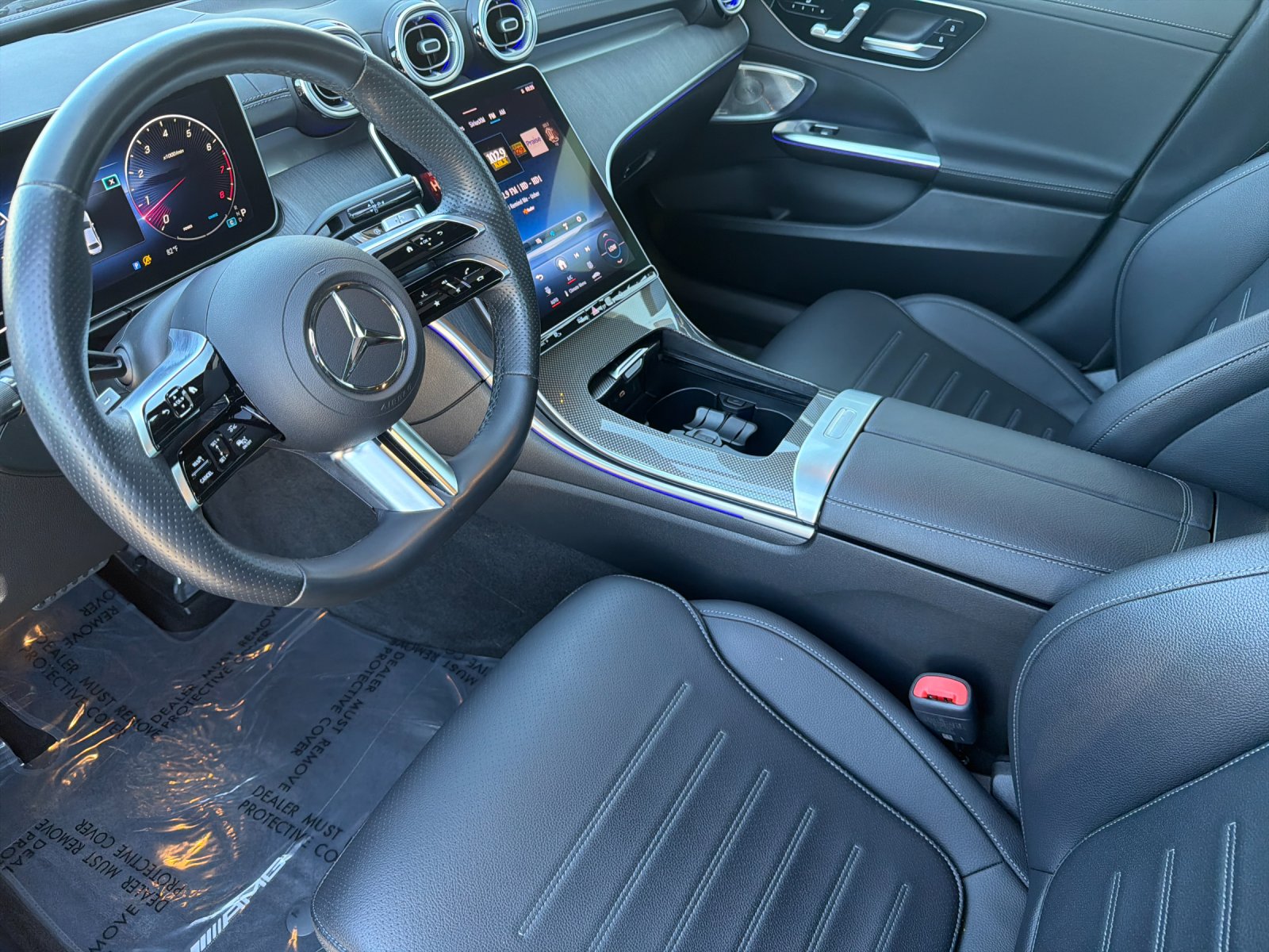 Certified Used 2023 Black Mercedes-Benz C 300 4D Sedan image 11