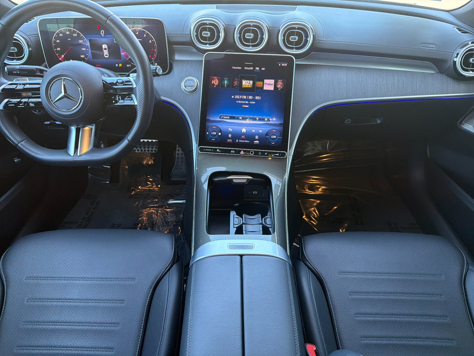 Certified Used 2023 Black Mercedes-Benz C 300 4D Sedan image 17