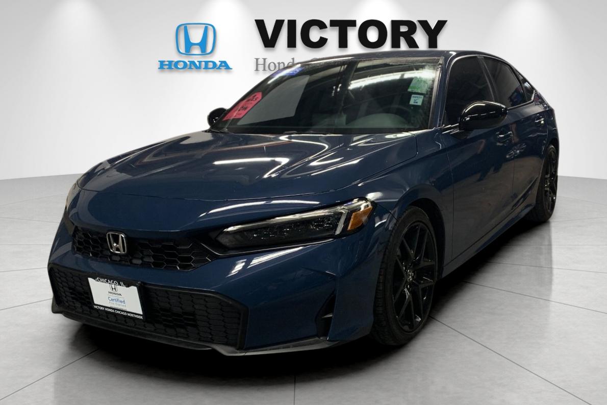 Certified Used 2025 Blue Honda Sport image 7