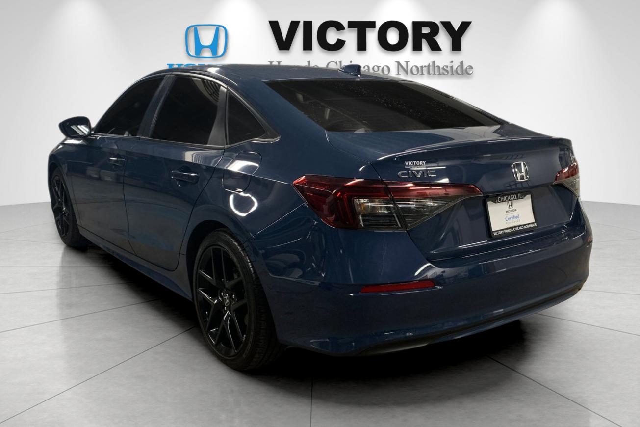 Certified Used 2025 Blue Honda Sport image 4