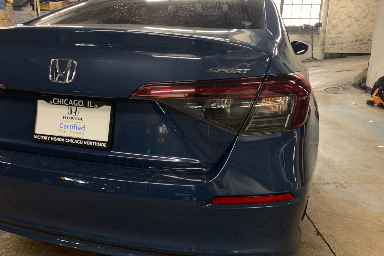 Certified Used 2025 Blue Honda Sport image 32