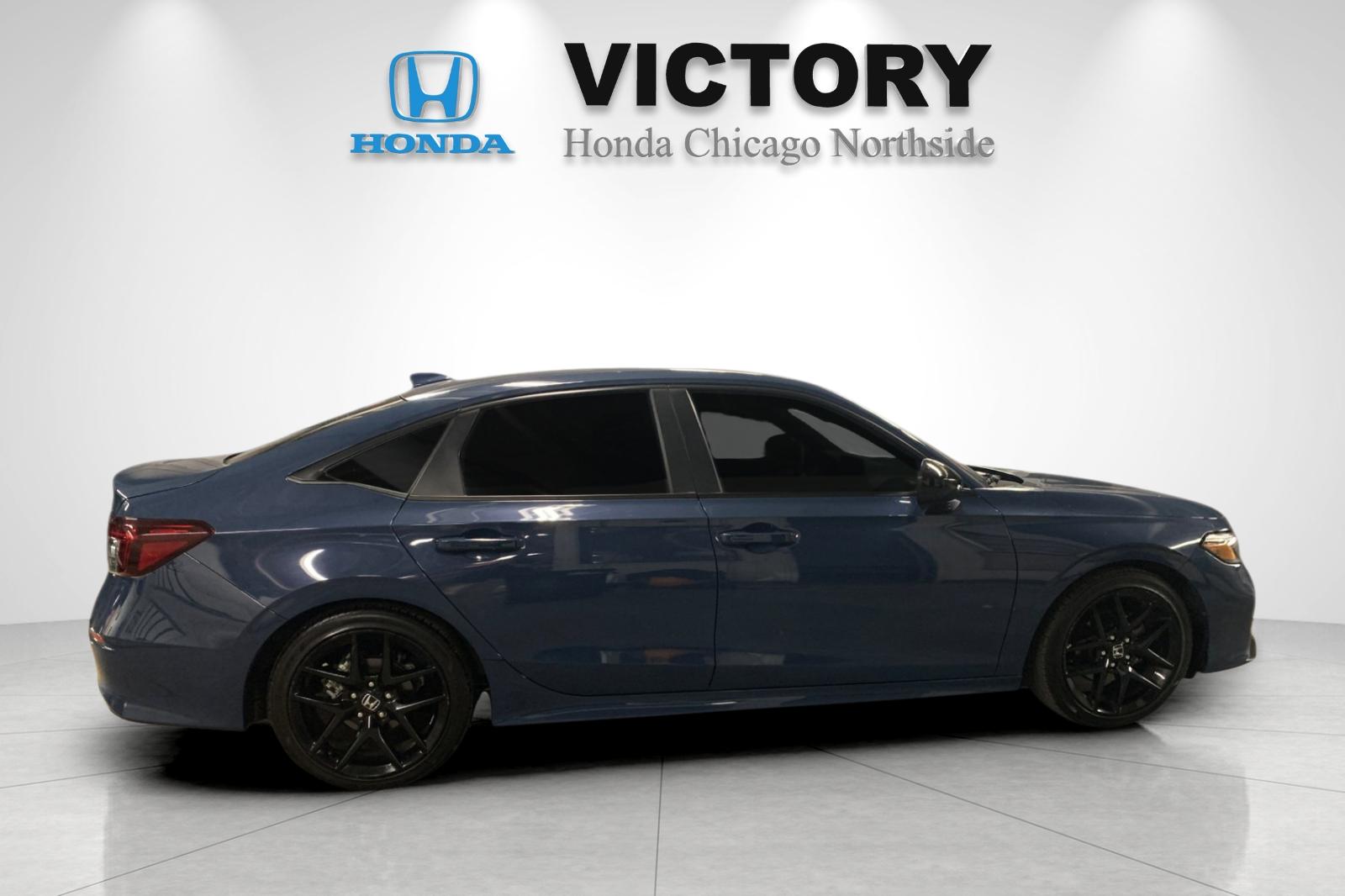 Certified Used 2025 Blue Honda Sport image 2