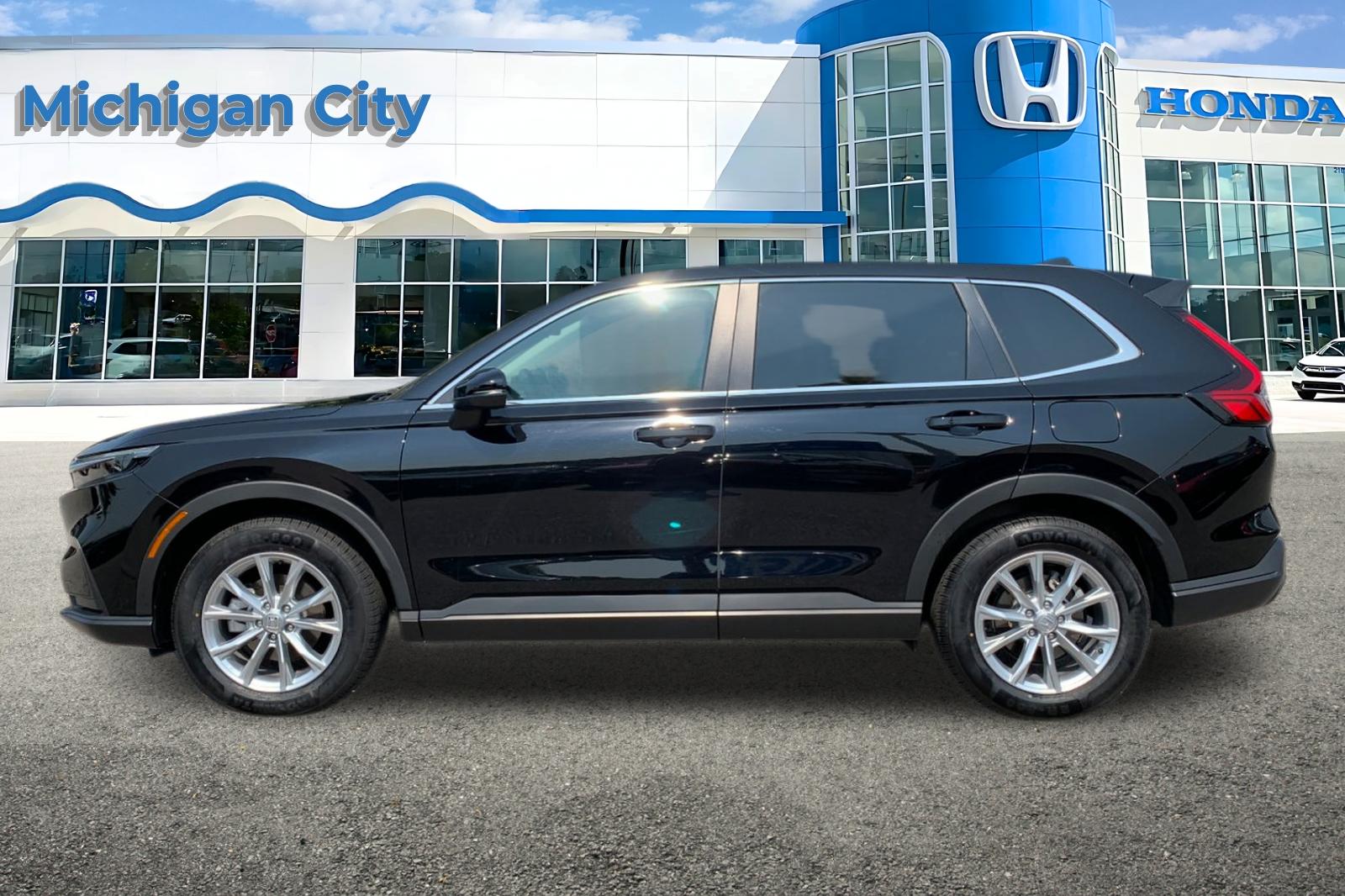 Certified Used 2024 Crystal Black Pearl Honda EX image 2