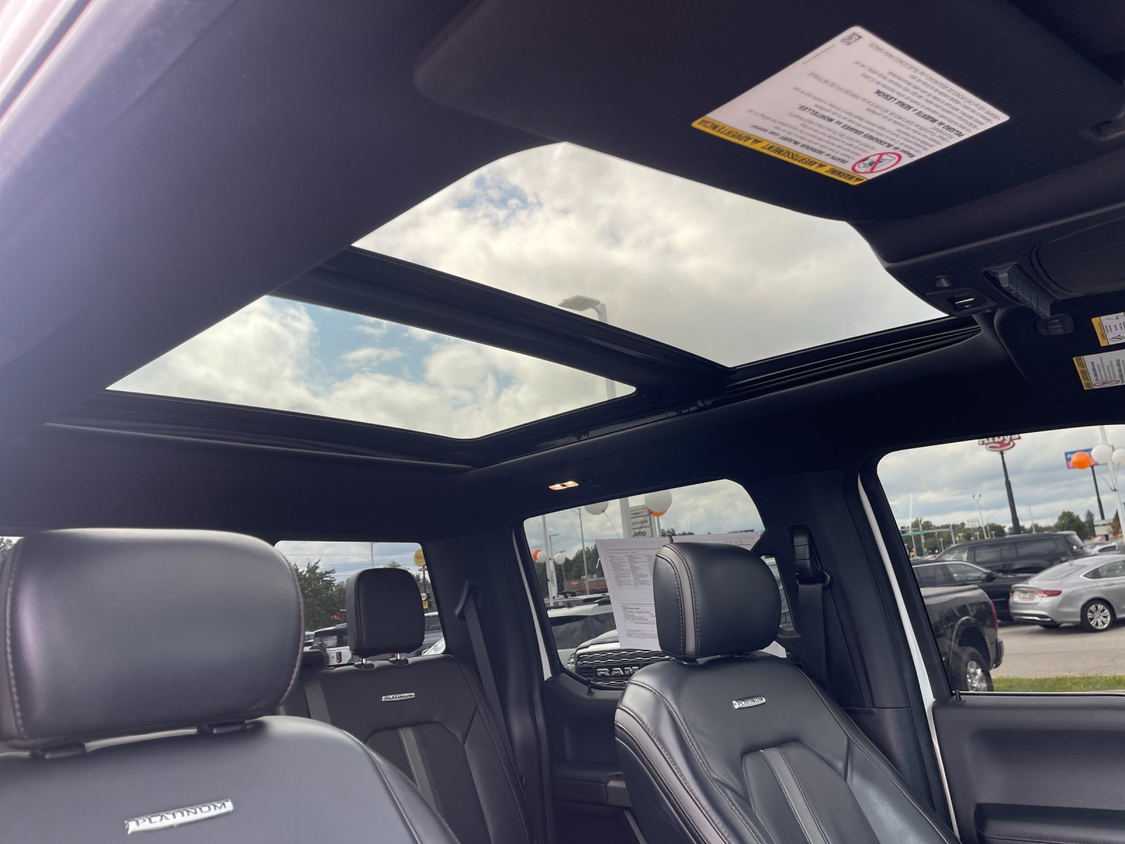 Used 2020 White Ford Platinum image 18