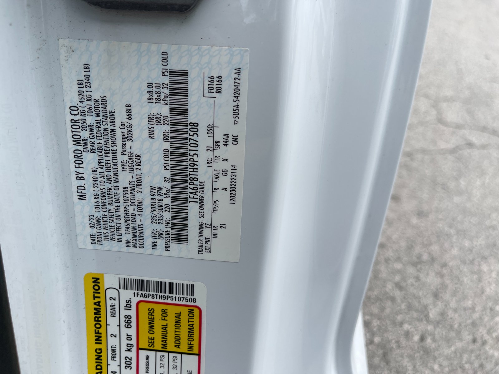 Used 2023 White Ford EcoBoost image 30
