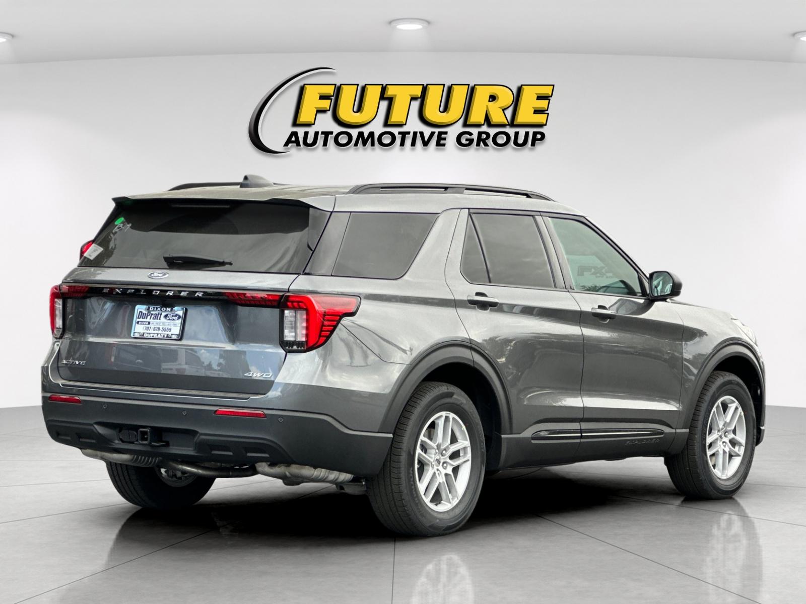 New 2026 Carbonized Gray Metallic Ford Active image 3