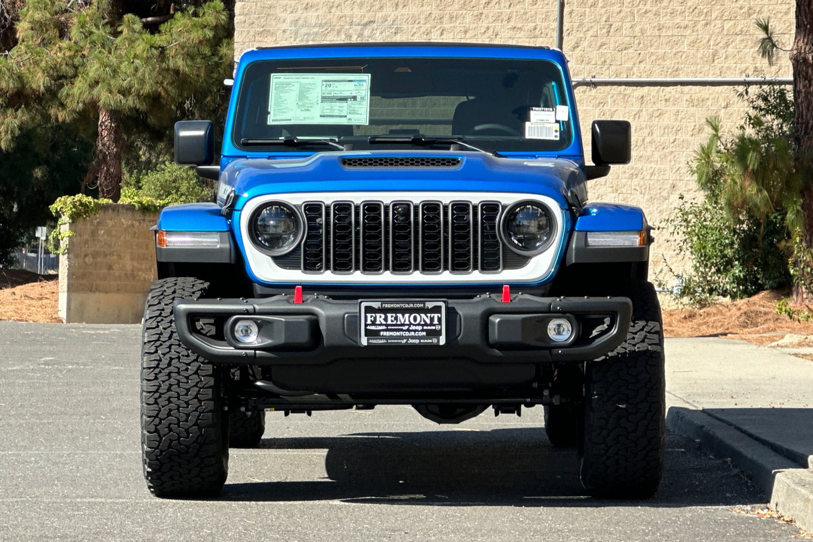 New 2026 Hydro Blue Pearlcoat Jeep Rubicon X image 8