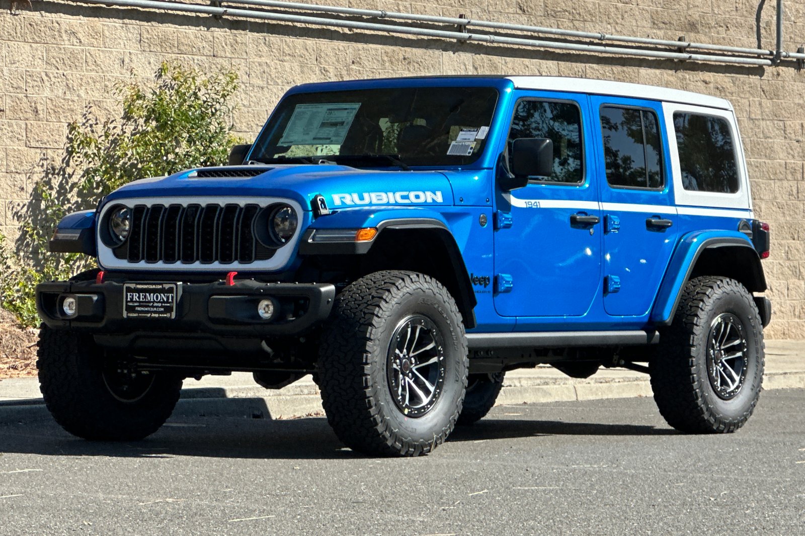 New 2026 Hydro Blue Pearlcoat Jeep Rubicon X image 7