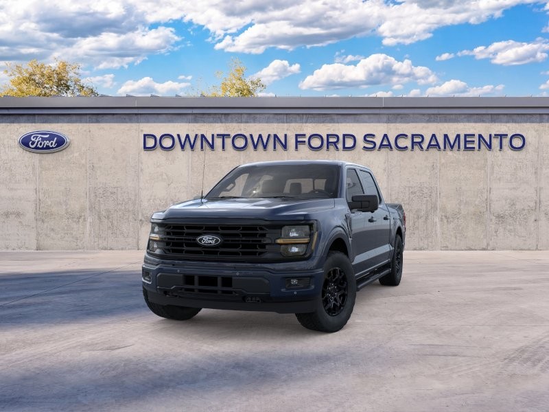 New 2026 Blue Metallic Ford XLT image 3