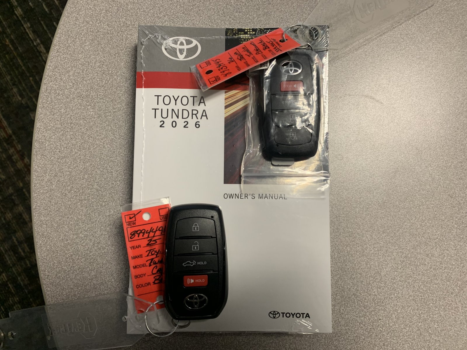 New 2026 Magnetic Gray Metallic Toyota SR5 image 9
