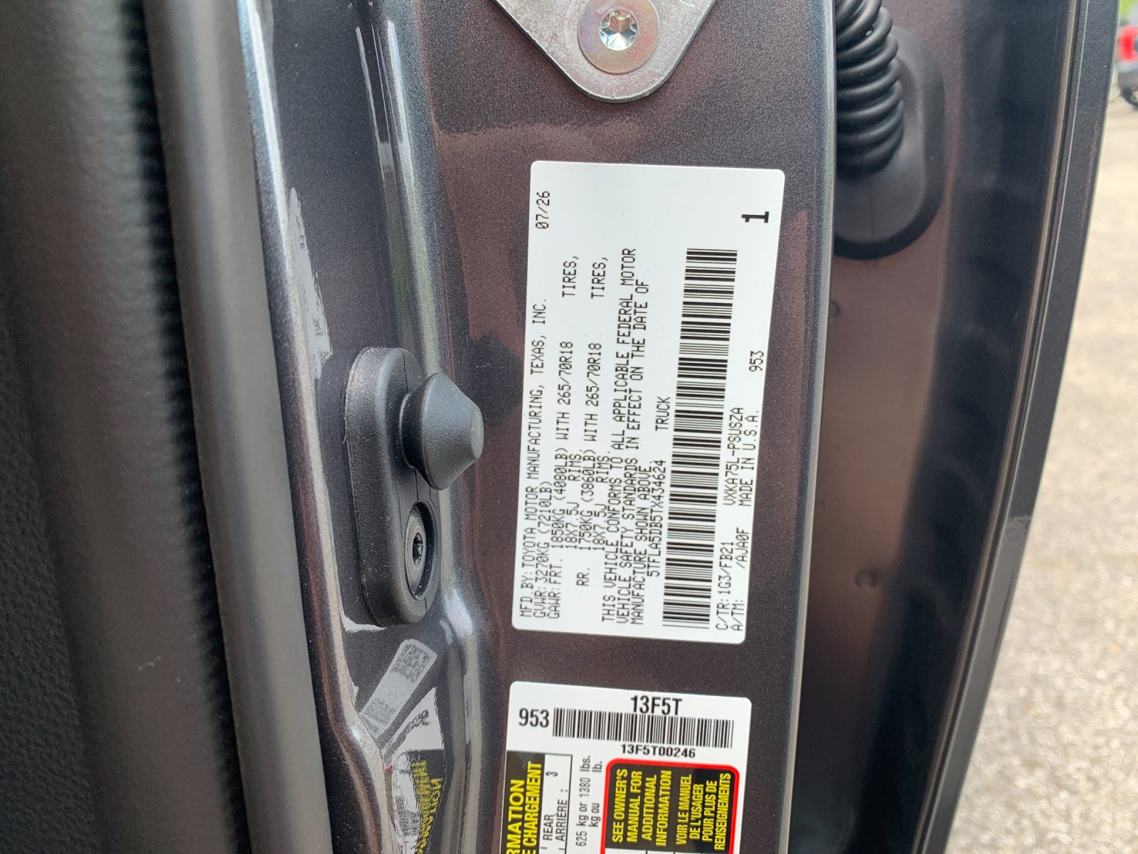 New 2026 Magnetic Gray Metallic Toyota SR5 image 33