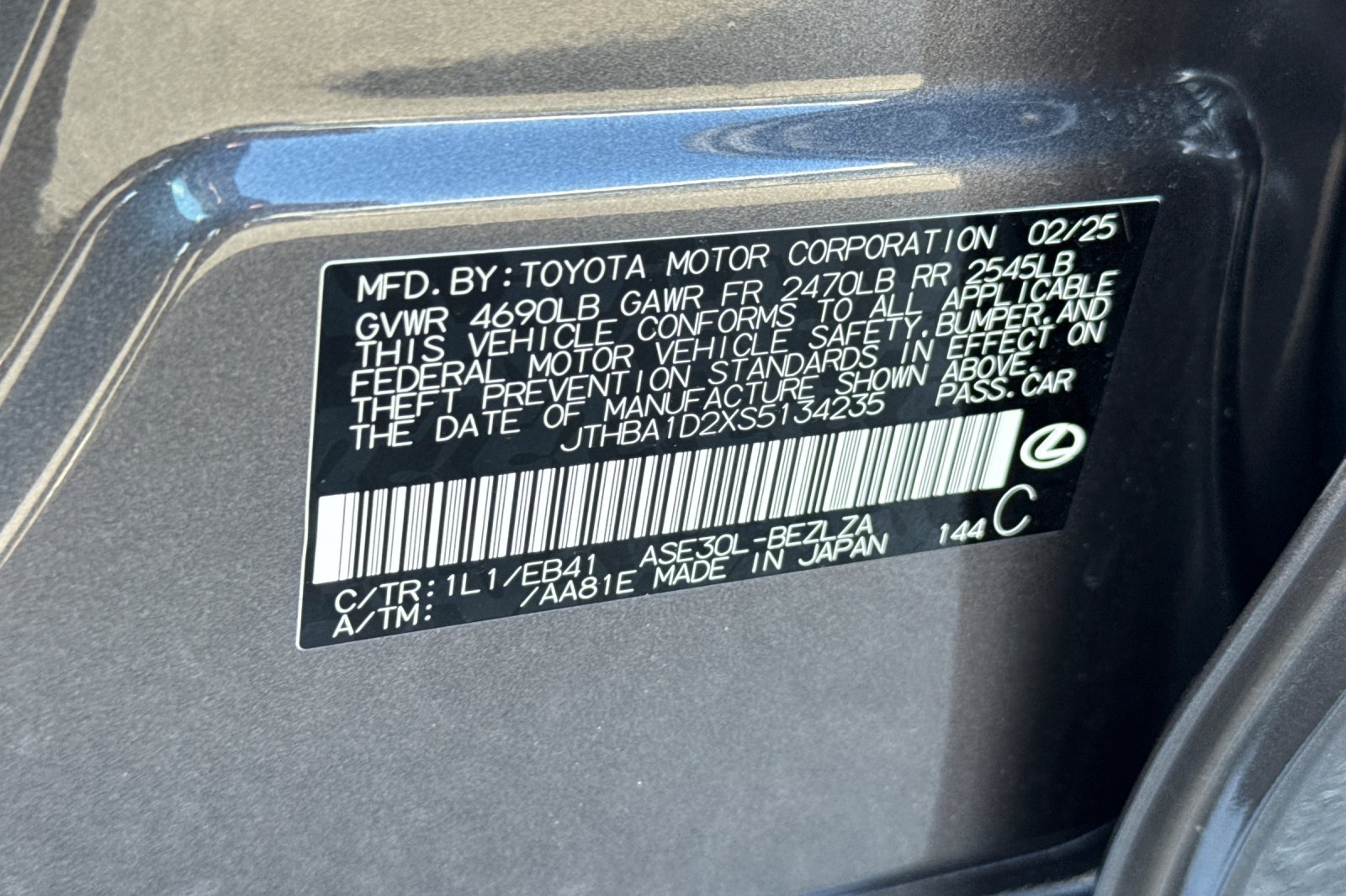 Used 2025 Gray Lexus 300 image 28