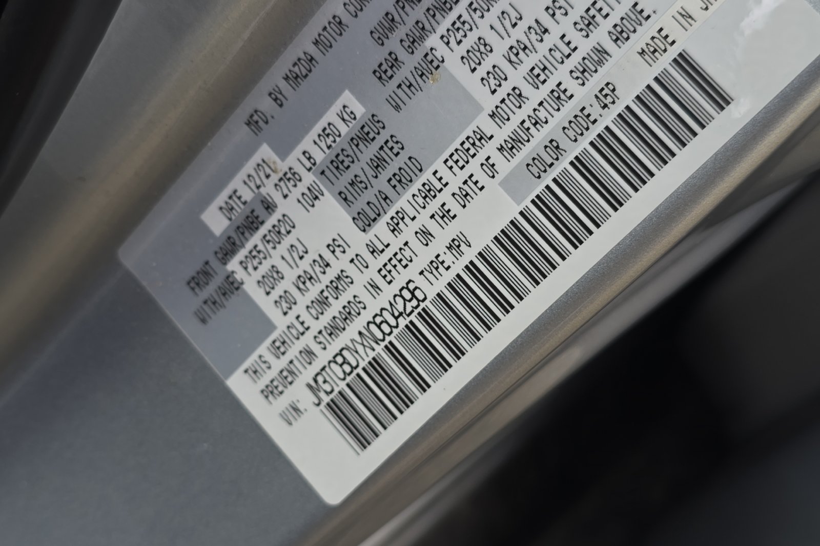 Used 2022 Silver Mazda Grand Touring image 12