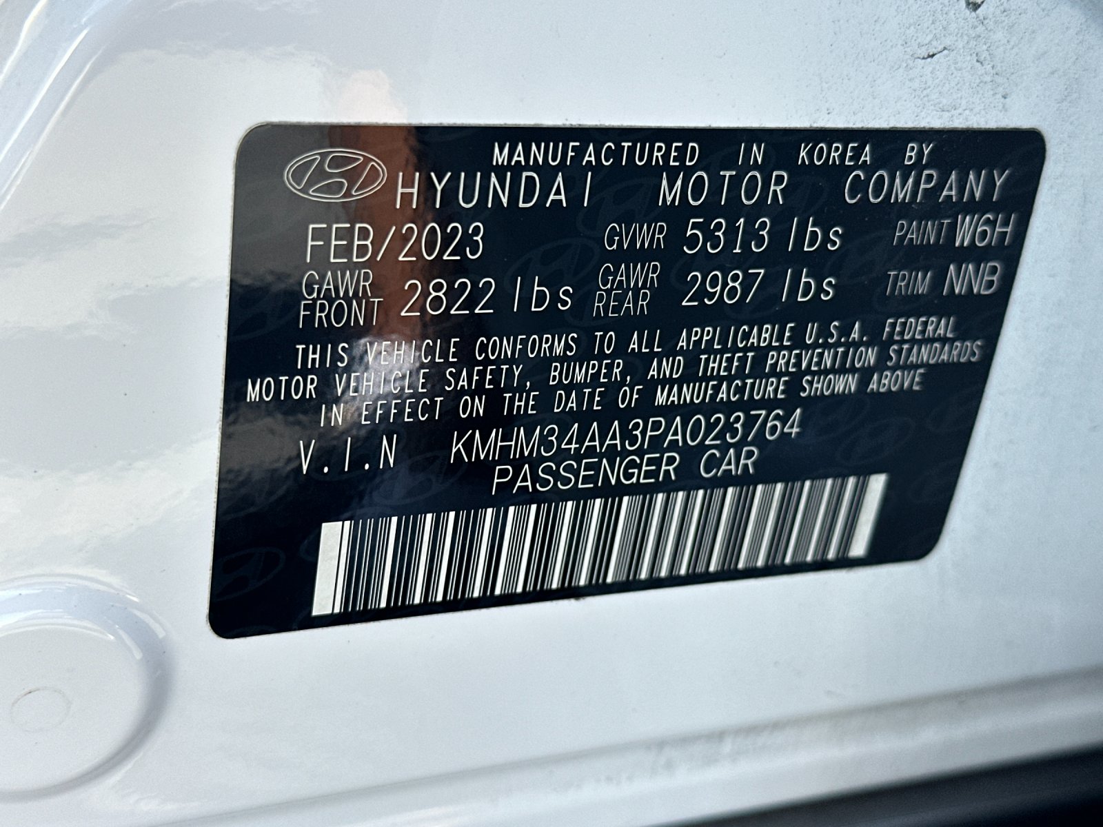 Used 2023 White Hyundai SEL image 27