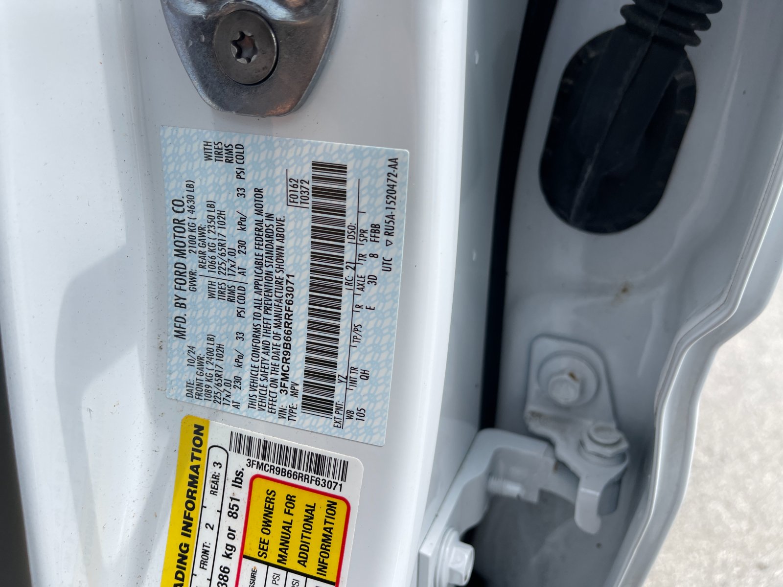 Used 2024 White Ford Big Bend image 32