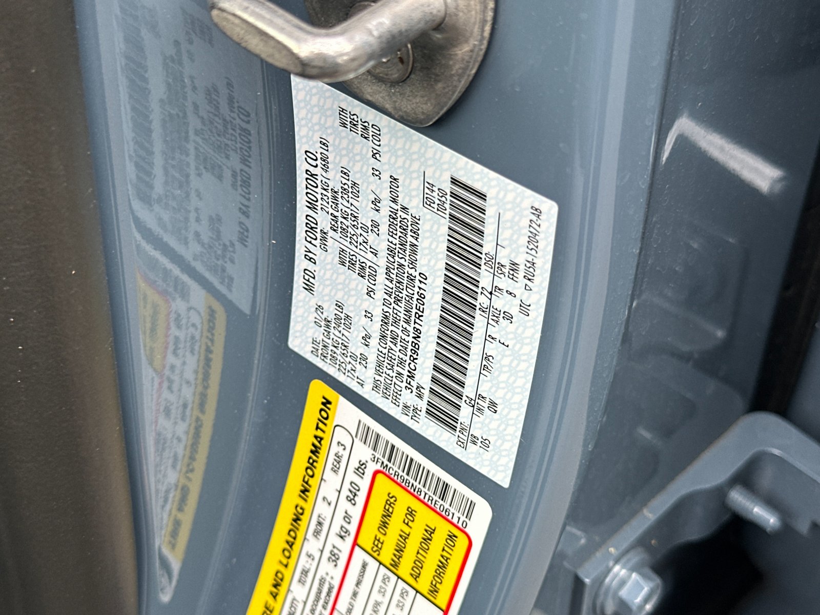 New 2026 Azure Gray Metallic Tri-Coat Ford Big Bend® image 27