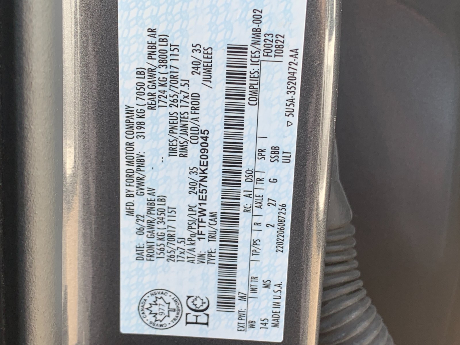 Used 2022 Gray Ford XLT image 34